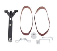 Electric Angle Grinder Belt Sander Attachment Kit Quick Conversion Stable Low Noise Efficient Practical for 100 Type M10 M14 Angle Grinder Aluminum Alloy