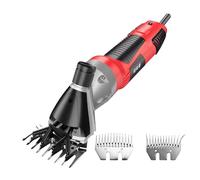 Electric Animal Shearing Machine, 13-Gear Professional Sheep Shears with 950W Motor & 3800RPM, Dual Blades for Goat/Pet Hair Clipping, 110-220V,Red