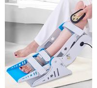 Electric Ankle Joint Trainer, Foot Rehabilitation Equipment, Automatic Ankle Joint Extension Trainer with Remote Control, Adjustable Angle Sitting Position, for Sprains Hemiplegia Training.