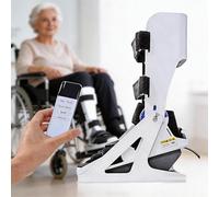Electric Ankle Machine with Remote Plantar Flexion (45°) + Dorsiflexion (50°) Physical Therapy Device Stiff Ankles Pain Relief