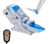 Electric Ankle Rehabilitation Trainer with Remote Control -Motorized Leg Exercise Machine Adjustable 9-Speed Joint Exerciser for Full Range Motion, Strength & Flexibility Recovery(Automatic)