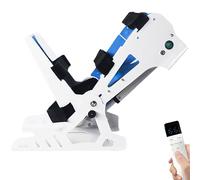 Electric Ankle Trainer, Ankle Rehabilitation Training Device with Remote Control, Plantarflexion 0-45° + Dorsiflexion 0-50°, Manual or Passive Mode, for Ankles Fracture Rehabilitation