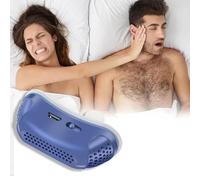 Electric Anti-Snoring Device, Mini Anti Snoring Electronic Device, USB Rechargeable Snore Stopper for Sleeping Aid, Adjustable Wind for All Nose Shapes Men & Women.