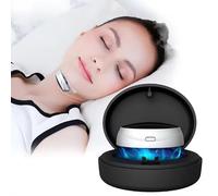 Electric Anti Snoring Devices, Portable Double Pulse Stop Snoring Device, 3-Speed Adjustment Smart Snoring, 10 Hours of Battery Life Equipped with Magnetic Charging Case for Easy Storage.