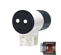 Electric Aquarium Feeder - Rotary Quiet Automatic Feeder with 2-Stage Gear Timer | Ideal for Automatic Fish Feeding, Timer Management, Travel, on the go, for Aquariums, Feeding, Fish Breeding B