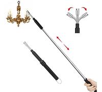 Electric Arc Flexible Neck Long Lighter,Retractable Length 11.4in to 27.55in,Rechargeable Windproof USB Lighter,360° Rotated Ignition Port, Lighters for Candle Fireplace Pilot Light BBQ Grill Black