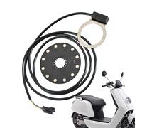 Electric Assist Sensor - Intelligent Pedal Sensor Set, Multi-Magnetic Speed Detector | Replacement Accessory for E-Bike Vehicle Conversion