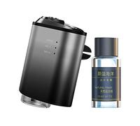 Electric Auto Air Diffuser,Aroma Car Air Vent Humidifier, Mist Wood Grain Oil Aromatherapy Car Air Freshener Perfume Fragrance