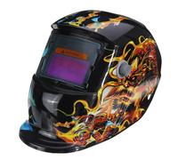 Electric Auto Darkening Shield Mask Face Protection Big View Professional Cap Dimming Solar Power Adjustable Welding Helmet