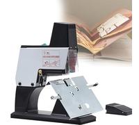 Electric Auto Stapler, Flat Saddle Binder Machine, Metal Desktop Stapler, 40 Times/Minute Nail Insertion, for Factory, Office, Home Use