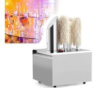 Electric Automatic Dryer Polisher Machine, 300-660 Cups/H, 360° Cleaning, 8 Brushes, No Dead Angles
