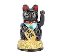 Electric Automatic Fortunes Waving Cats Ornament Traditional Chinese Japanese Auspiciously Desk Car Interior Decoration Car Dashboard Lucky Cats Ornament