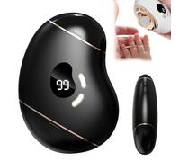 Electric Automatic Nail Clipper,2026 New Multi-Functional Automatic Nail Trimmer & Polisher with Led Light,3-Speed Electric Nails File for Toenails,Scraps Storage, for Children,Adult & Elderly(Black)