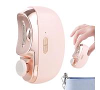 Electric Automatic Nail Clipper, Rechargeable Trimmer and Filer with Catcher, LED Light Scissors Polisher for Elderly, Adults, Children, Care Communities