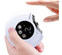 Electric Automatic Nail Trimmer, Rechargeable Fingernail Trimmer with LED Digital Display and Nail Scraps Storage, Electric Nail Trimmer, Fingernail Trimmer for Kids Adults