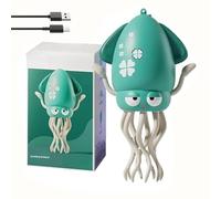 Electric Automatic Obstacle Avoidance Octopus,Electric Dancing Octopus Toy, Magic Interactive Fun Auto-Dance Octopu，Interactive Auto-Dance Octopus，for Parent-Child Interaction(Blue)