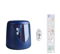 Electric Automatic Pencil Sharpener - Cordless 3-Second Sharpening for 6-8mm Pencils w/XL Waste Bin | Home, Office & School Classroom Essential