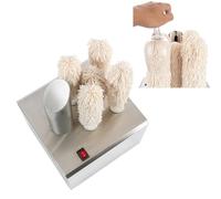 Electric Automatic Polisher Machine, 300-660 Cups/H, 3/5/8 Brushes, 360° Cleaning, 3 Heads for Dead Angle-Free Cleaning
