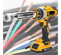 Electric Automatic Wire Stripper, Portable Rechargeable Cable Jacket Remover for Efficient Scrap Metal and Cable Processing