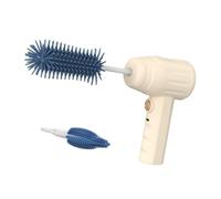 Electric Baby Bottle Silicone Brush USB Rechargeable Cup Cleaner Easy And Effective Nipple Cleaning Accessories Safe And Cleaner