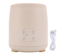 Electric Baby Formula Mixer Automatic Infant Bottle Shaker Low Noise 4 Mixing Modes 4 Speeds Adjustable Rechargeable Battery Night Lamp for Newborns Parents ABS Silicone 135x153mm