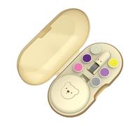 Electric Baby Nail Sander - Electric Device for Baby Nails - Manicure Pedicure Kit with 6 Replacement Heads for Sanding Feet and Hands