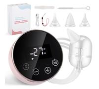 Electric Baby Nasal Aspirator, Baby Nose Aspirator with 9 Suction Levels, Rechargeable Automatic Nose Cleaner with Nursery Rhyme & 3 Food-Grade Silicone Tips