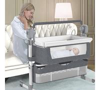 Electric Baby Swing And Bouncer - Portable Bedside Cribs For Infants To Toddler, Rocker Chair Cradle With Music Player, 5 Speed Gears, 3 Timing Gears - Unisex