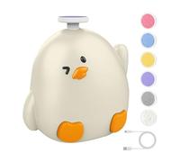 Electric Babys Nail Grinder - Precision Filing Device, Child Grooming Tool | Cute Chick Form Handheld Buffer, Grip for Manicure Protection, Multi Head Fingernail Smoothing for Home Travel Kits