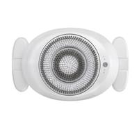 Electric Back Scrubber - 23x11x37.2cm Automatic 4-Mode Shower Back Cleaner, WallMounted Spine Scrubber | Electric Shower Brush, Hands Free Body Massager for Bathroom Home