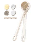 Electric Back Scrubber for Shower 2-Speed Rotating Leg Scrubber with 4