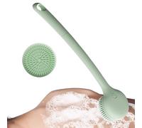 Electric Back Scrubber for Shower, 2 Speed Rotating - Rechargeable Rotating Shower Brush with Long Handle - for Women Massage Bath Skin Cleaning Foot and Face