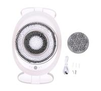 Electric Back Scrubber for Shower IPX7 Wall Mount | Hands Free Automatic Body Scrubber with 4 Modes, Large Brush Area, Magnetic Brush Head, Exfoliating Shower Tool