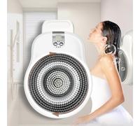 Electric Back Scrubber with Automatic Rotation, 3-Speed Adjustment, Waterproof Design for Bathing, Cleansing, and Exfoliating