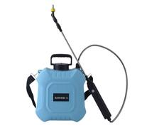 Electric Backpack Sprayer, Rechargeable Telescopic Wand, Automatic Pump with Adjustable Nozzle, Waterproof Battery Powered Mister, Watering Machine with Shoulder Straps, Garden Tool for Lawn 31x22cm