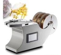 Electric Bag Closurer Food Twist Tying Machine,50-100mm Tie Length, Automatic Lacing Knot Tie Wire Machine For Candy Bread Toy 600W