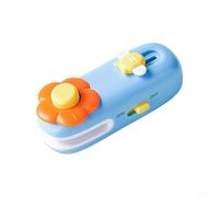 Electric Bag Sealing Machine USB Powered with Magnetic Attachment for Maintaining Freshness in Food and Snack Bags (Blue)