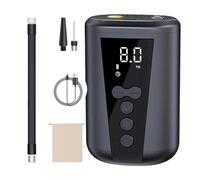 Electric Ball Pump - Portable Fast Ball Inflation with LED Light and Digital LCD Display,Rechargeable Inflator for Basketball Football Soccer Volleyball