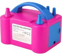 Electric Balloon Inflator Dual Nozzle Portable 600W Air Pump Blower Machine High Power Air Balloon Pump For Parties Events, Celebrations