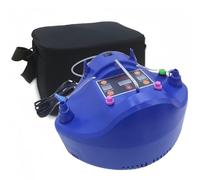 Electric Balloon Inflator, Dual Nozzles Air Pump with Digital Timer Counter, Quantitative Inflation for Various Balloons, Includes Pedals for Convenient Use
