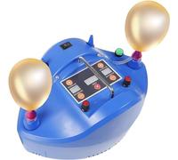 Electric Balloon Inflator with Digital Timer & Counter, Precision Dual-Nozzle Air Pump for Effortless Inflation, Includes Foot Pedal for Parties & Events