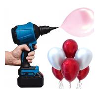 Electric Balloon Pump High-Speed Air Pump with 6 Nozzles Stepless Speed Adjustment Multi-functional for Parties and Events