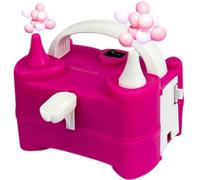 Electric Balloon Pump, Portable Dual Nozzle Balloon Pump Inflator UK Plug 220-240V 400W, Inflatable Blower for Parties, Weddings, Birthdays, Events and Decorations