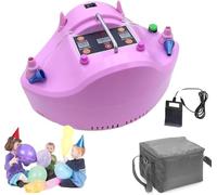 Electric Balloon Pump with Digital Timer and Foot Switch for Event Inflation