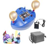 Electric Balloon Pump with Digital Timer and Foot Switch for Event Inflation