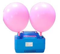 Electric Balloon Pump with Timer & Pedal Control, Dual Nozzle Inflator, for Wedding Party DIY Decor