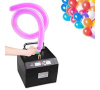 Electric Balloon Pump with Timing Function, 6600mAh Battery for Long Use, Low Noise - Ideal for Weddings, Parties, Christmas, and Halloween