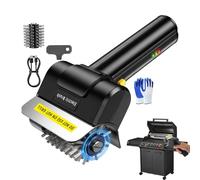 Electric Barbecue Brush - 5×6.2cm USB Rechargeable Wire Bristles High Torque | Automatic Grill Brush For Home Kitchen Outdoor Barbecue Camping Picnic Patio Park Balcony Picnic Area