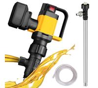 Electric Barrel Pump - Handheld Portable Pump for Diesel, Kerosene, and Chemicals with Adjustable Flow and Lift for Efficient Liquid Transfer