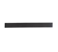 Electric Bass Fretboard, Ebony Wood DIY Making Fingerboard Replacement for Electric Bass Guitar Stringed Instrument (Black